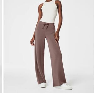 Women’s Spanx Airessential wide leg bottom, med, smoke